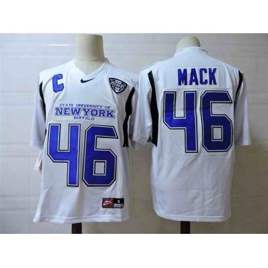 State University Of New York Buffalo 46 Mack Jersey